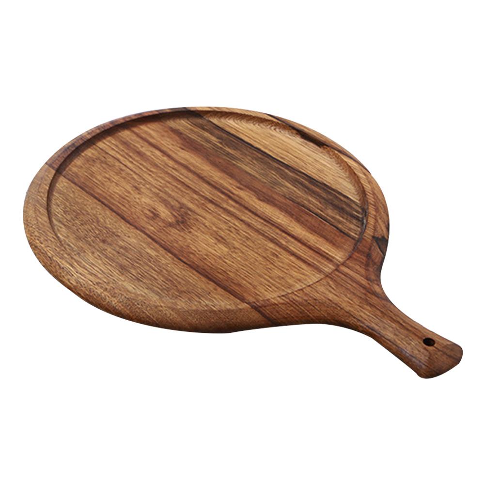 Round Pizza Wooden Pizza Tray