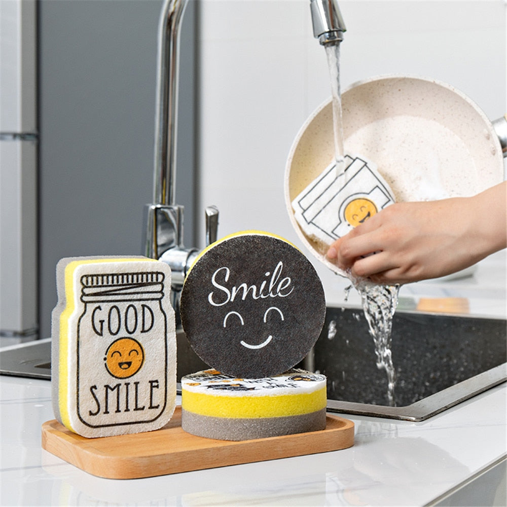 Creative Smiley Face Sponges