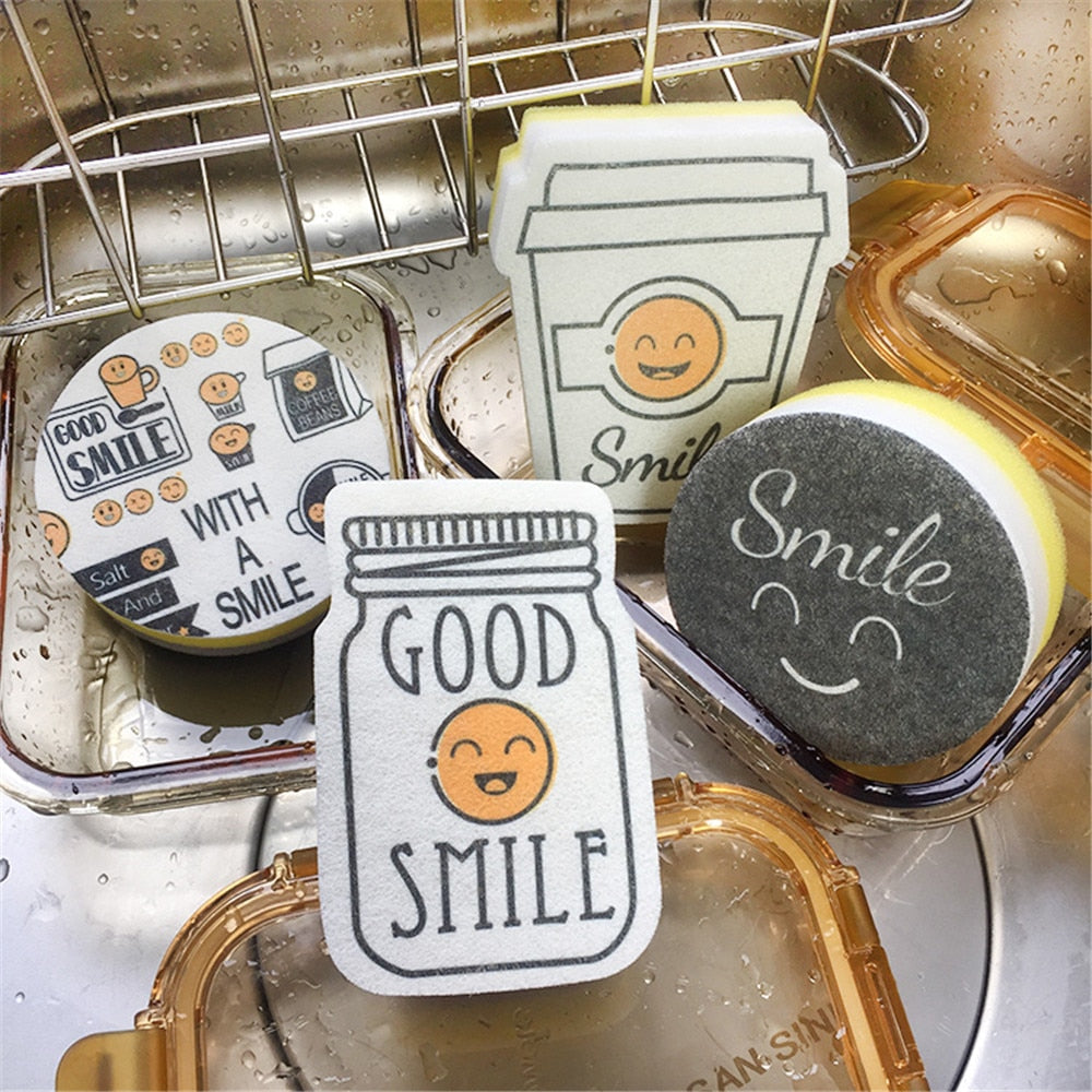 Creative Smiley Face Sponges