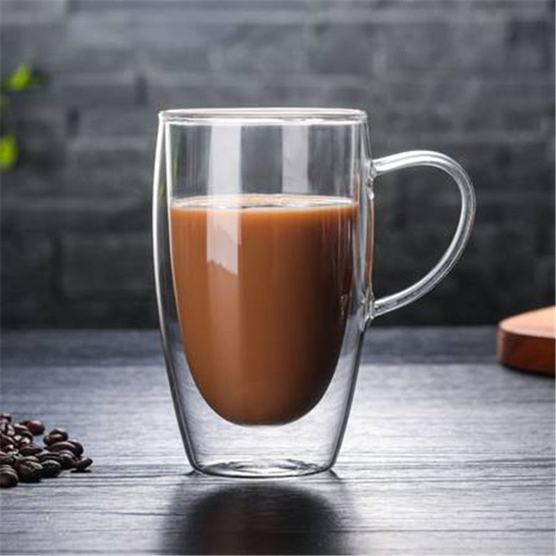Glass Coffee Tea Cups
