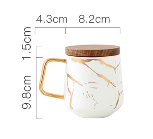 Nordic Marble Coffee Mugs