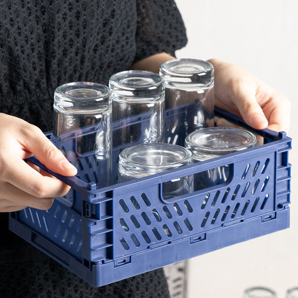 Collapsible Plastic Storage Crate