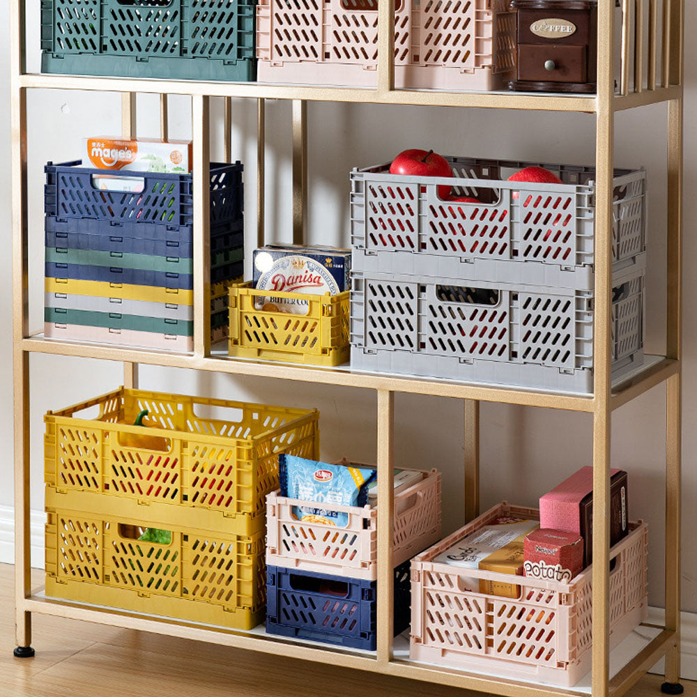 Collapsible Plastic Storage Crate