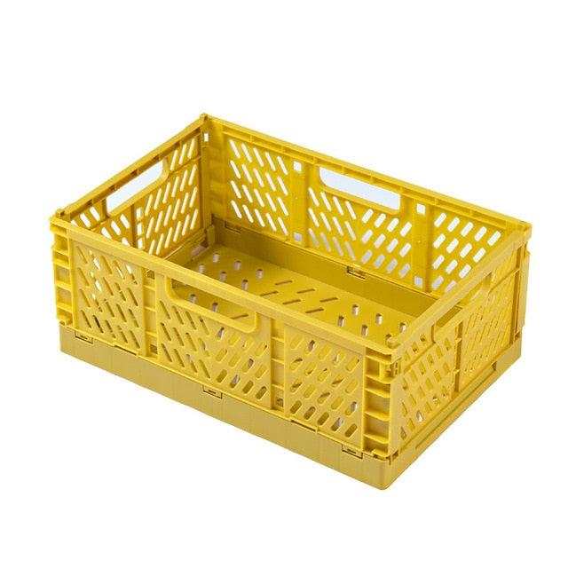 Collapsible Plastic Storage Crate