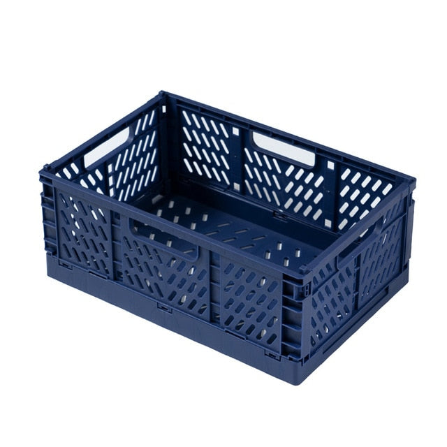 Collapsible Plastic Storage Crate