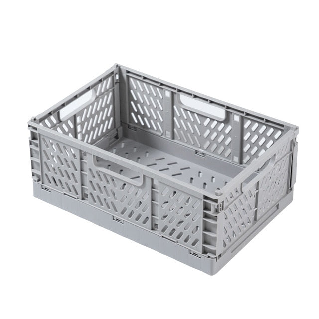 Collapsible Plastic Storage Crate