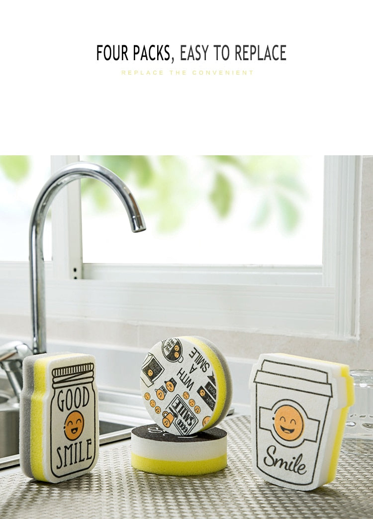 Creative Smiley Face Sponges