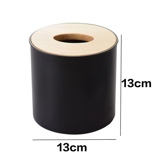 Wooden Plastic Tissue Box