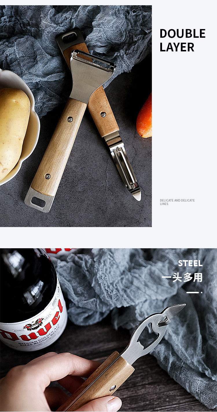 Wood Handle Bottle Opener